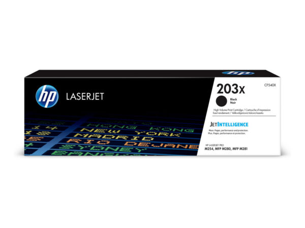 HP Cartuccia toner nero originale ad alta capacità LaserJet 203X