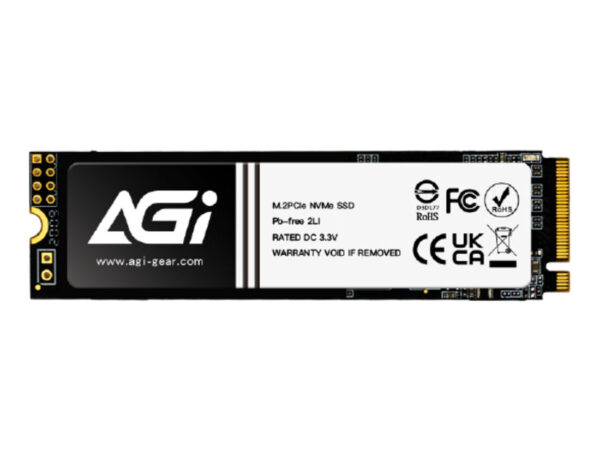 AGI Technology AI298 512 GB M.2 PCI Express 3.0 NVMe 3D NAND