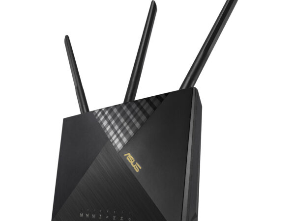 ASUS 4G-AX56 router wireless Gigabit Ethernet Dual-band (2.4 GHz/5 GHz) Nero