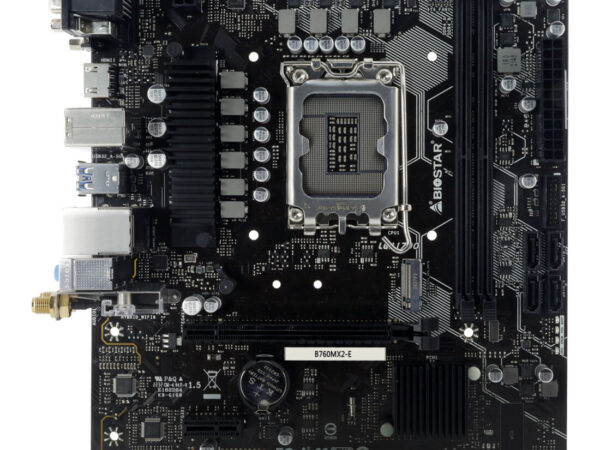 Biostar B760MX2-E scheda madre Intel B760 LGA 1700 micro ATX