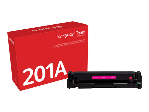 Everyday Toner  di Xerox Magenta compatibile con HP 201A (CF403A), Capacità standard