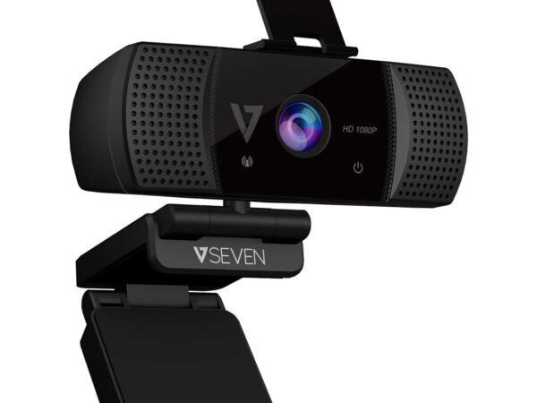 V7 WCF1080P webcam 2 MP 1920 x 1080 Pixel USB Nero