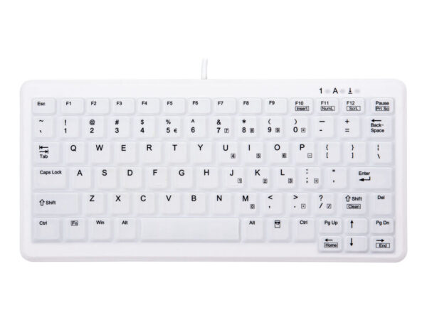 CHERRY AK-C4110 tastiera Medico USB QWERTY Inglese US Bianco