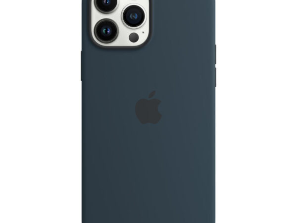Apple Custodia MagSafe in silicone per iPhone 13 Pro Max - Blu abisso