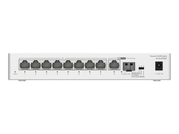 HUAWEI eKit S110 Series S110-8T2ST Non gestito L2 Gigabit Ethernet (10/100/1000) Grigio