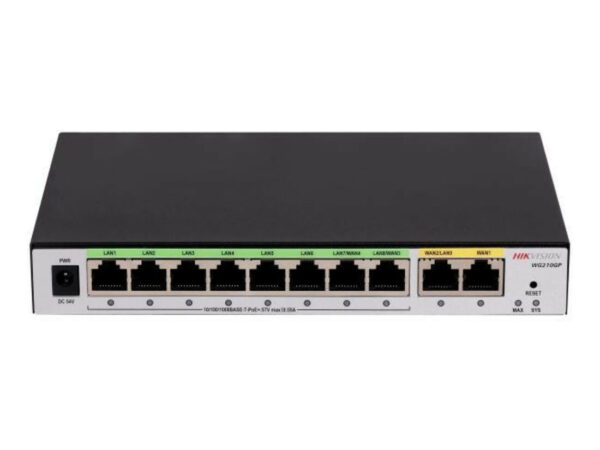Hikvision DS-3WG210GP-SI router cablato Gigabit Ethernet Grigio