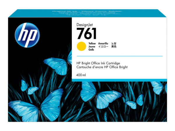 HP Cartuccia inchiostro giallo DesignJet 761, 400 ml