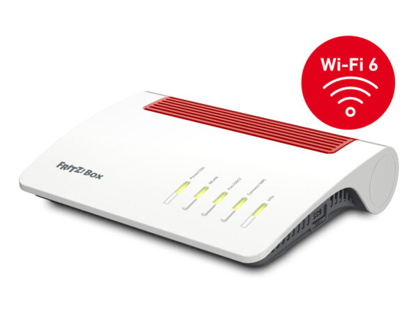 Box FRITZ! 7590 AX router wireless Gigabit Ethernet Dual-band (2.4 GHz/5 GHz) Bianco