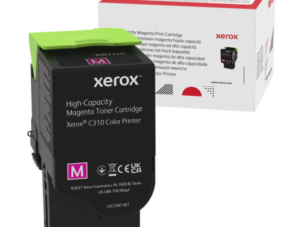 Xerox Cartuccia toner Magenta a Alta capacità da 5500 Pagine per Stampante a colori  C310/multifunzione a colori  C315 (006R04366)