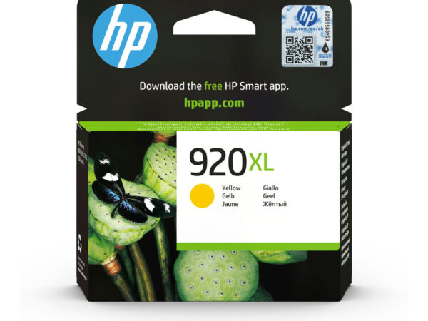 HP Cartuccia originale inchiostro giallo ad alta capacità 920XL