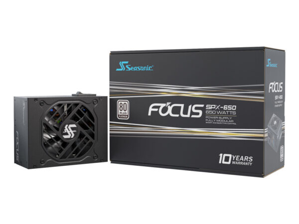Seasonic FOCUS-SPX-650 alimentatore per computer 650 W 20+4 pin ATX CFX Nero