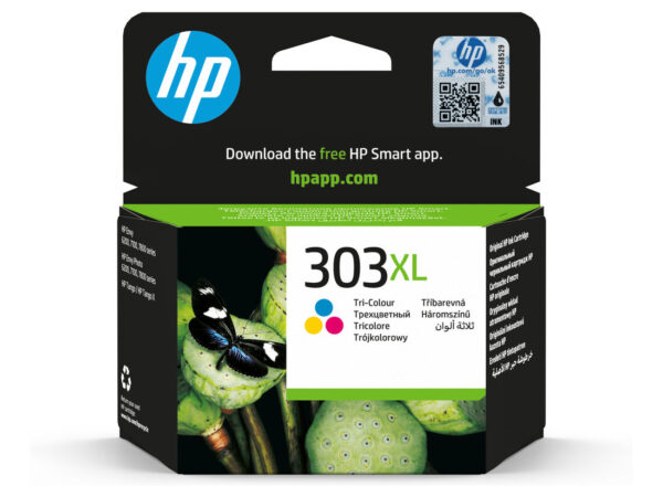 HP Cartuccia di inchiostro in tricromia originale ad alta capacità 303XL