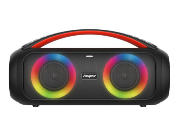 Energizer BTS258 altoparlante portatile e per feste Nero, Rosso 20 W