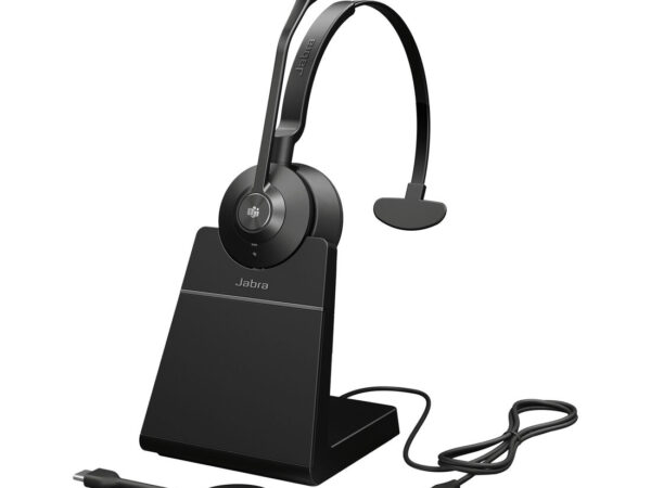 Jabra Engage 55 Auricolare Wireless A Padiglione Ufficio Bluetooth Base di ricarica Nero