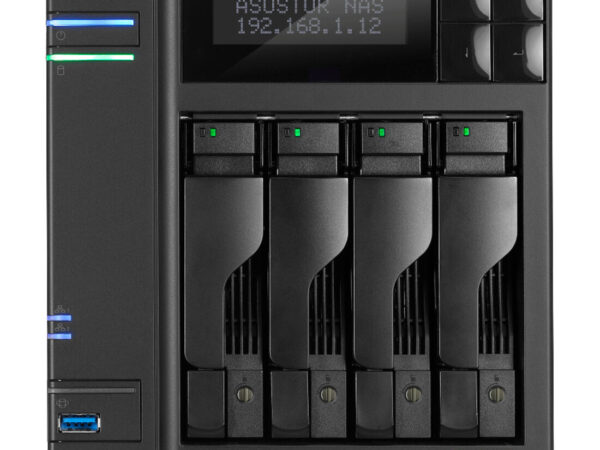 Asustor LOCKERSTOR 4 Gen2 (AS6704T) NAS Desktop Collegamento ethernet LAN Nero N5105