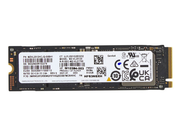HP 512GB PCIe-4x4 NVMe M.2 SSD PCI Express 4.0
