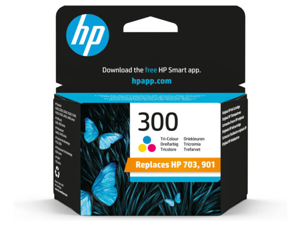 HP Cartuccia originale inchiostro tricromia 300