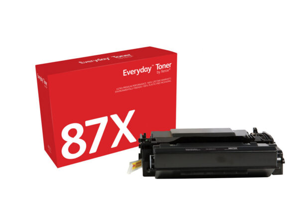 Everyday Toner  di Xerox Nero compatibile con HP 87X (CF287X), Alta capacità