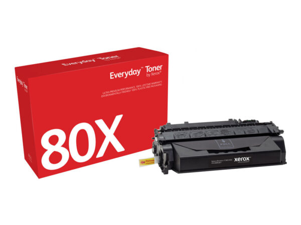 Everyday Toner  di Xerox Nero compatibile con HP 80X (CF280X), Alta capacità