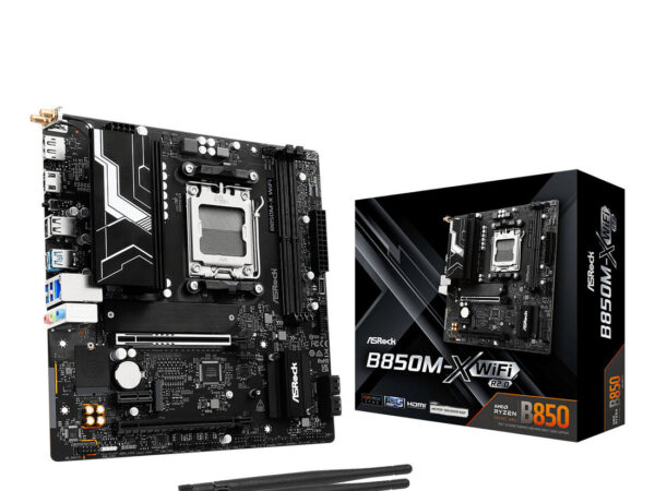 Asrock B850M-X WiFi R2.0 AMD B850 Socket AM5 micro ATX