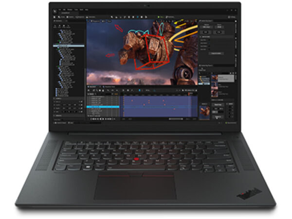 Lenovo ThinkPad P1 Gen 6 Intel Core i7 i7-13700H Workstation mobile 40,6 cm (16") WQXGA 16 GB DDR5-SDRAM 512 GB SSD NVIDIA RTX A1000 Wi-Fi 6E (802.11ax) Windows 11 Pro Italiano Nero