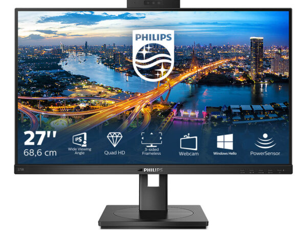 Philips B Line 275B1H/00 Monitor PC 68,6 cm (27") 2560 x 1440 Pixel 2K Ultra HD LED Nero