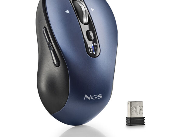 NGS INFINITY RB mouse Ufficio Ambidestro RF senza fili + Bluetooth Ottico 3200 DPI