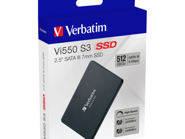 Verbatim Vi550 S3 SSD 512GB