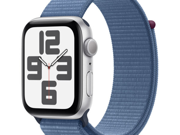 Apple Watch SE GPS Cassa 44mm in Alluminio con Cinturino Sport Loop Blu Inverno