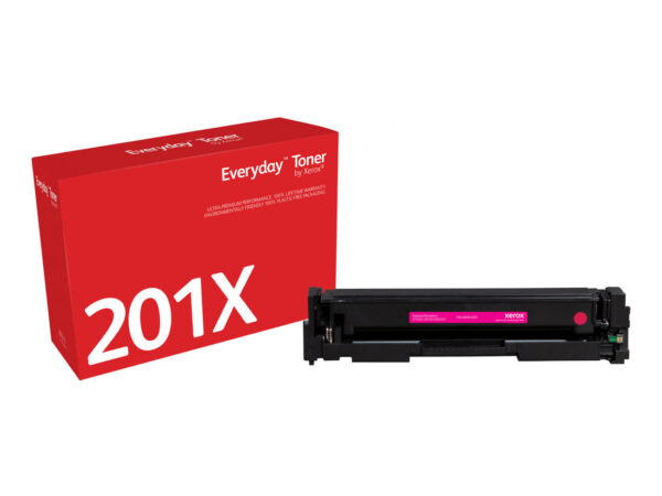 Everyday Toner  di Xerox Magenta compatibile con HP 201X (CF403X), Alta capacità