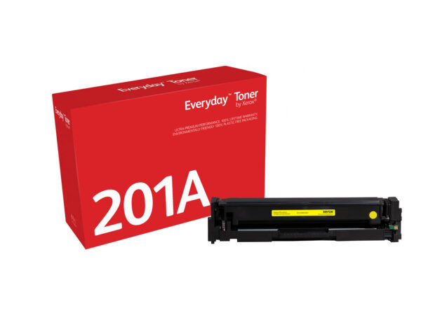 Everyday Toner  di Xerox Giallo compatibile con HP 201A (CF402A), Capacità standard