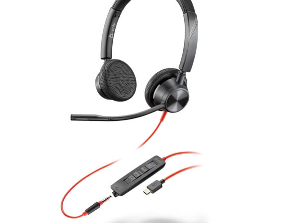 Poly Cuffie Blackwire 3325 Microsoft Teams Certified USB-C