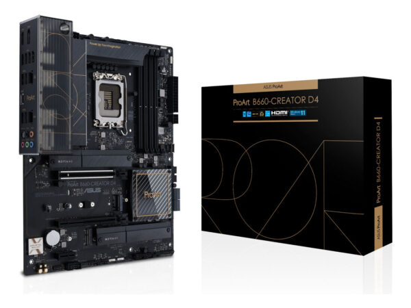 ASUS PROART B660-CREATOR D4 Intel B660 LGA 1700 ATX