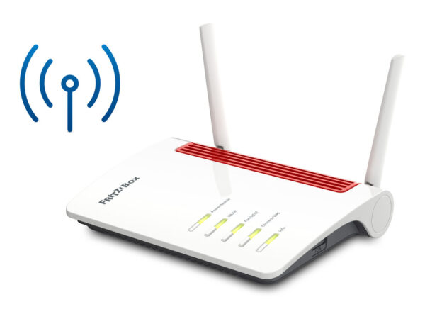 Box FRITZ! 6850 LTE router wireless Gigabit Ethernet Dual-band (2.4 GHz/5 GHz) 4G Bianco