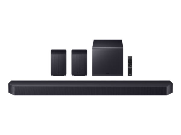 Samsung Soundbar HW-Q990F/ZF, Audio 11.1.4 canali, Wireless Dolby Atmos, 2025