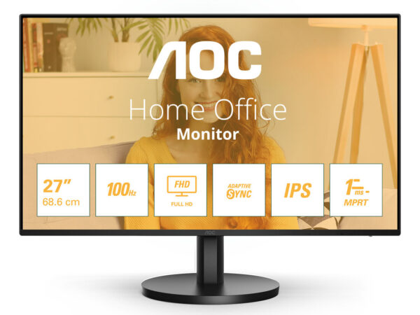 AOC B3 27B3HA2 LED display 68,6 cm (27") 1920 x 1080 Pixel Full HD Nero