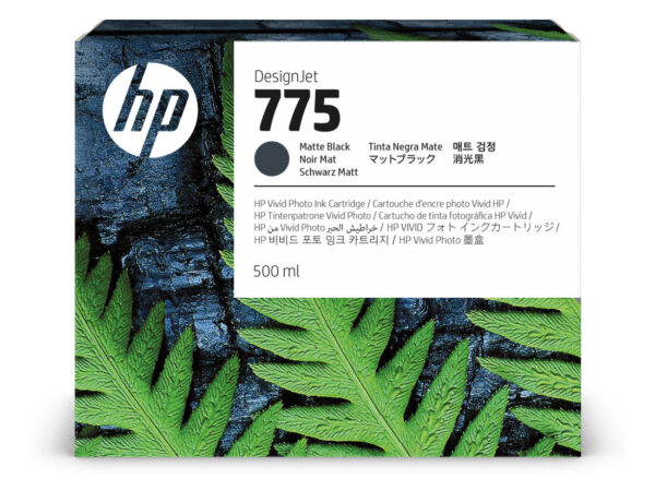 HP Cartuccia di inchiostro nero opaco 775 da 500 ml