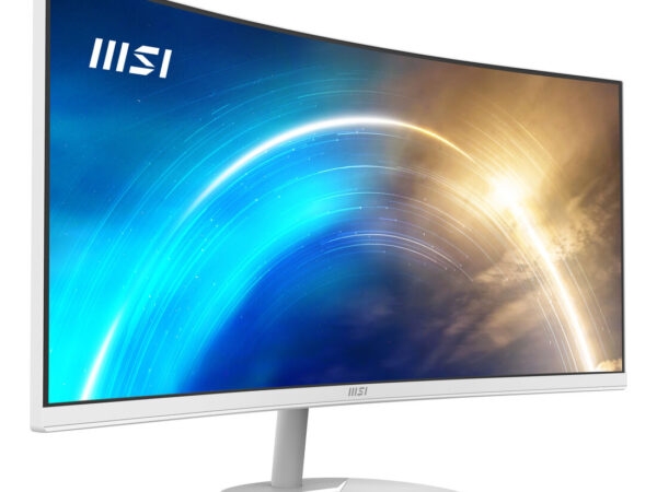 MSI Pro MP341CQW Monitor PC 86,4 cm (34") 3440 x 1440 Pixel UltraWide Quad HD Bianco