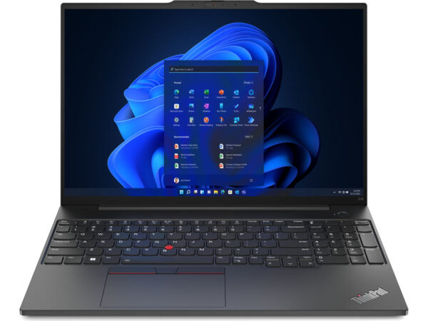 Lenovo ThinkPad E16 Gen 1 (AMD) AMD Ryzen 5 7430U Computer portatile 40,6 cm (16") WUXGA 16 GB DDR4-SDRAM 512 GB SSD Wi-Fi 6 (802.11ax) Windows 11 Pro Italiano Nero