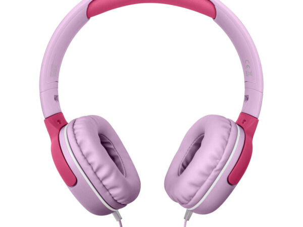 Celly KIDSBEAT2 Auricolare Cablato A Padiglione Musica e Chiamate Rosa