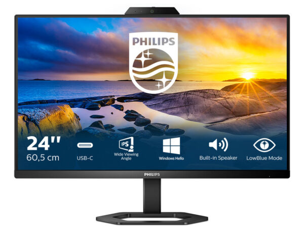 Philips 5000 series 24E1N5300HE/00 Monitor PC 60,5 cm (23.8") 1920 x 1080 Pixel Full HD LCD Nero
