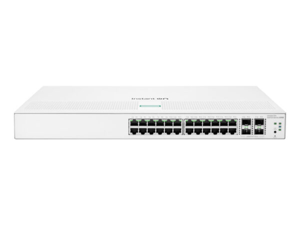 HPE Aruba Networking Networking Instant On Switch 24p Gigabit 4p SFP+ 1930