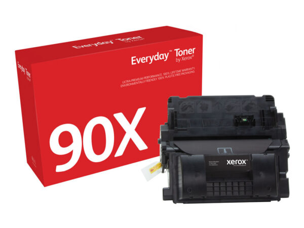 Everyday Toner  di Xerox Nero compatibile con HP 90X (CE390X), Alta capacità