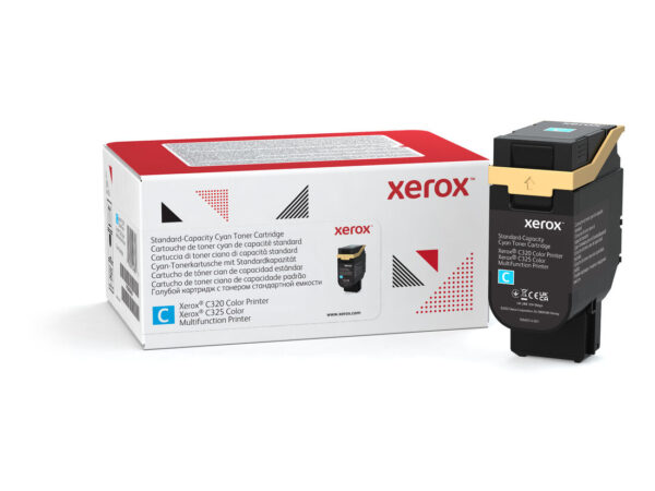 Xerox Cartuccia toner Ciano a Capacità standard da 1800 Pagine per Stampante a colori  C320/multifunzione a colori  C325 (006R04820)
