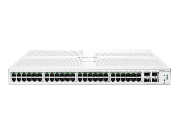 HPE Aruba Networking Networking Instant On Switch 48p Gigabit 4p SFP+ 1930