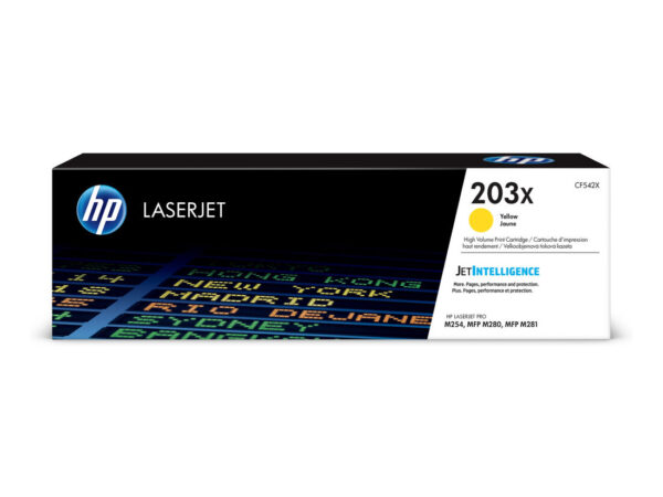HP LaserJet Cartuccia toner giallo originale ad alta capacità 203X
