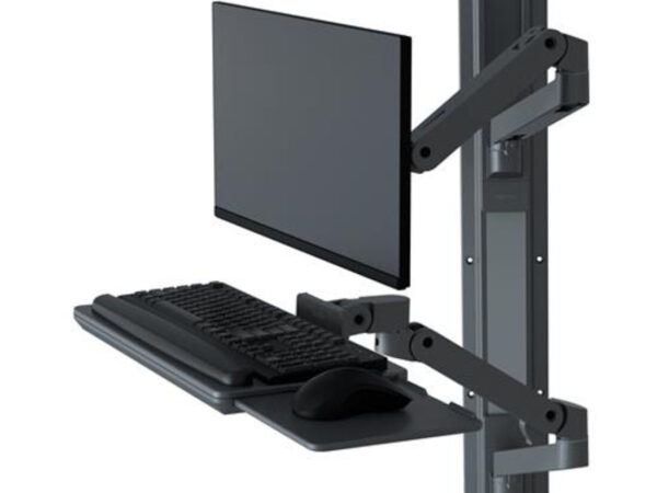 Ergotron LX Pro Series 45-696-293 Supporti a parete per TV 86,4 cm (34") Grigio scuro