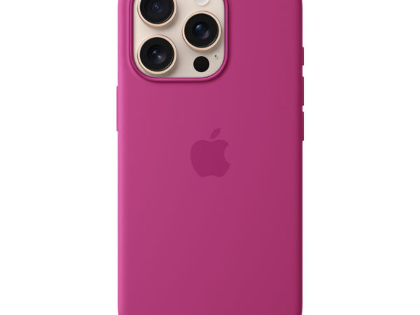 Apple Custodia MagSafe in silicone per iPhone 16 Pro - Fucsia