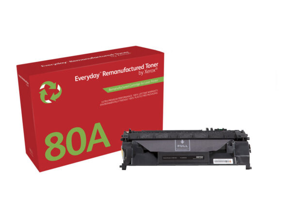 Toner rigenerato Everyday di Xerox Mono compatibile con HP 80A (CF280A), Capacità standard