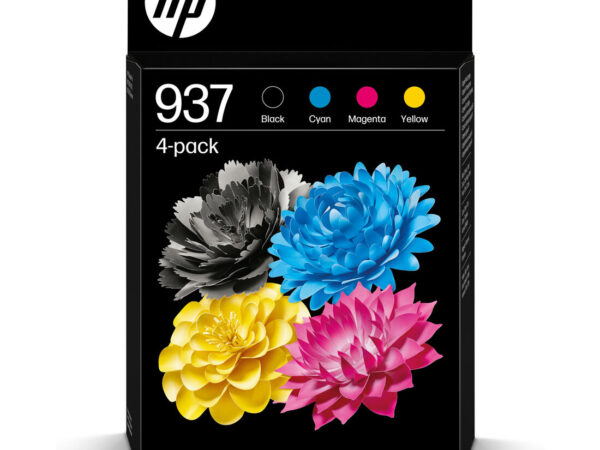 HP Confezione da 4 cartucce di inchiostro CMYK originali 937